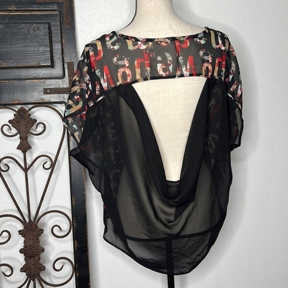 Sheer top Sz 2XL